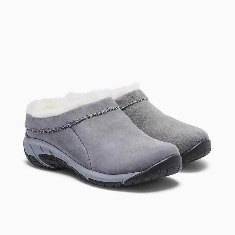 Women MERRELL Casual Footwear | Merrell- Women'S Encore Ice 4 Shoe Grey