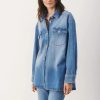 Women PART TWO Coats & Jackets | Part Two- Ladies Berra Denim Shirt Light Blue Denim