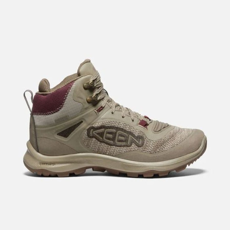 Women KEEN Casual Footwear | Keen- Women'S Terradora Flex Mid Boot Taupe