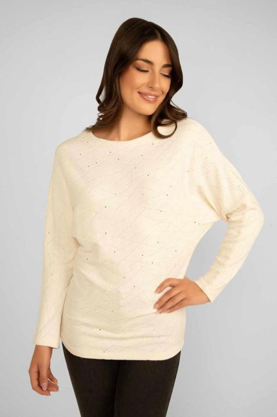 Women FRANK LYMAN Tops | Frank Lyman- Batwing Sleeve Top