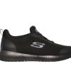 Women SKECHERS Casual Footwear | Skechers- Ladies Work Squad Sr Sneaker Black