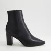 Women DJANGO & JULIET Casual Footwear | Django & Juliette- Women'S Nerine Ankle Boot Black Leather