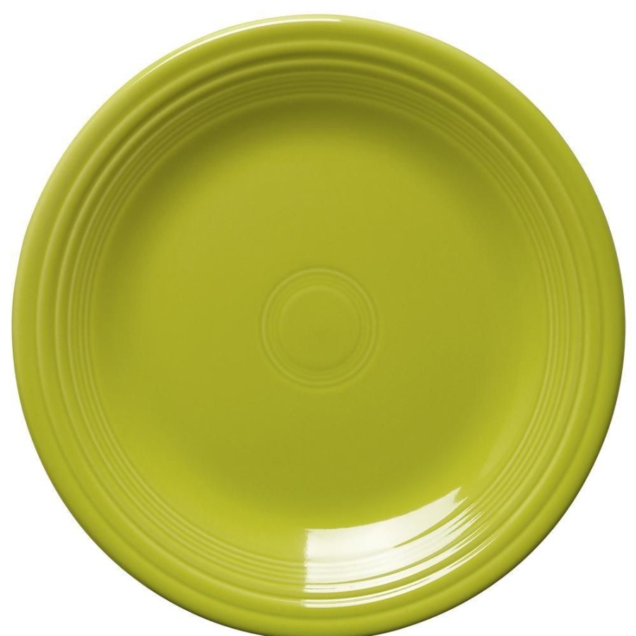 Cottage Kitchen FIESTA Dinnerware | Fiesta Ware-Dinner Plate Lemongrass