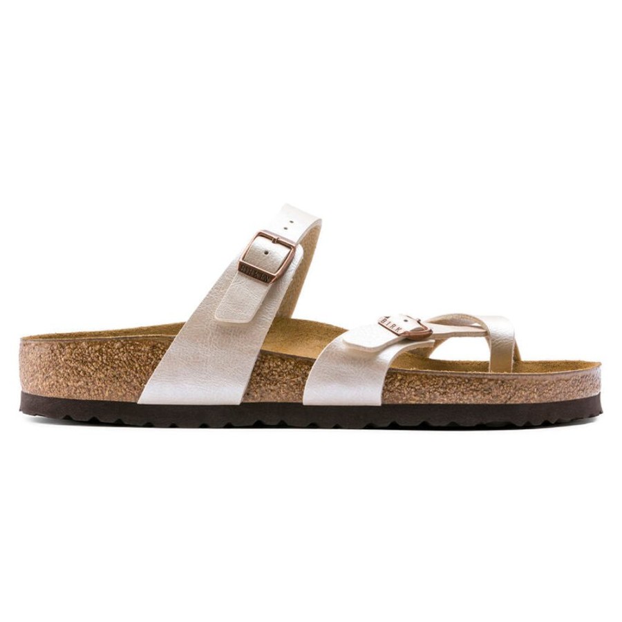 Women BIRKENSTOCK Sandals | Birkenstock- Women'S Mayari Sandal Pearl White