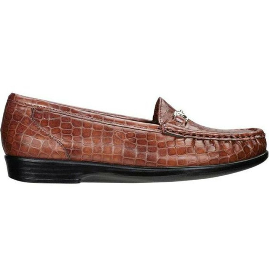 Women SAS Casual Footwear | Sas- Women'S Metro Loafer Cognac