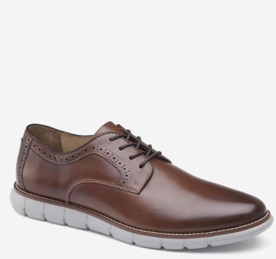 Men JOHNSTON & MURPHY Sneakers | Johnston & Murphy-Holden Plain Toe Brown