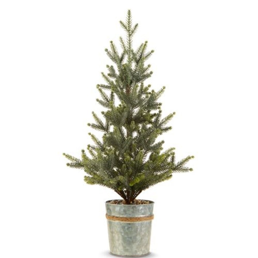 Cottage Kitchen RAZ IMPORTS Decor | Raz Import- 26" Potted Pine Tree