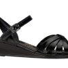 Women SAS Sandals | Sas- Womens Strippy-P Sandal Black Patent