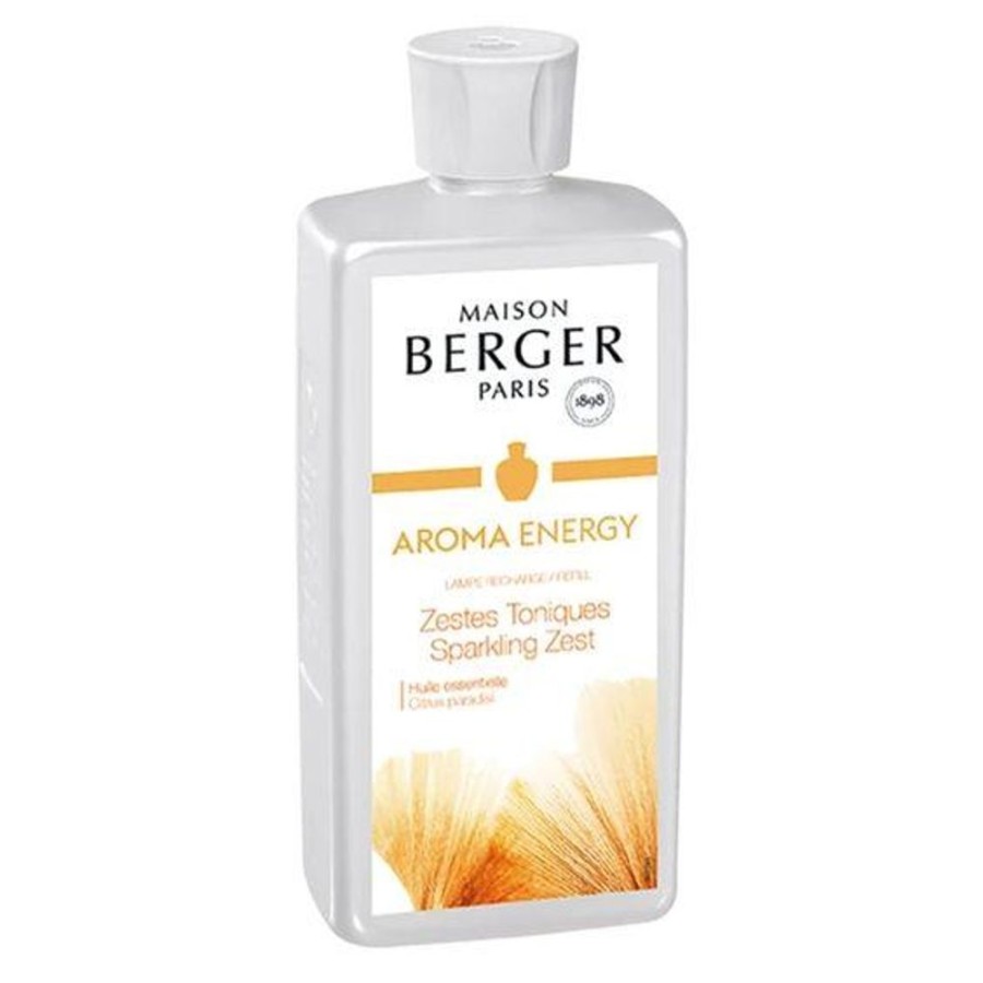 Cottage Kitchen LAMPE BERGER Scents | Lampe Berger- Aroma Anergy Lampe Fragrance- Sparkling Zest 500Ml