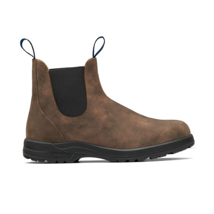 Men BLUNDSTONE Winter Boots | Blundstone- Men'S Thermal All-Terrain Winter Boot Rustic Brown