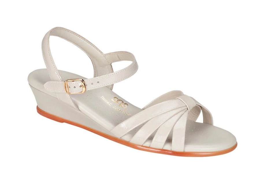 Women SAS Casual Footwear | Sas- Women'S Strippy-P Sandal Bone