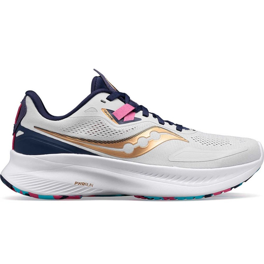 Women SAUCONY CANADA Casual Footwear | Saucony- Women'S Guide 15 Athletic Shoe Prospect Glass