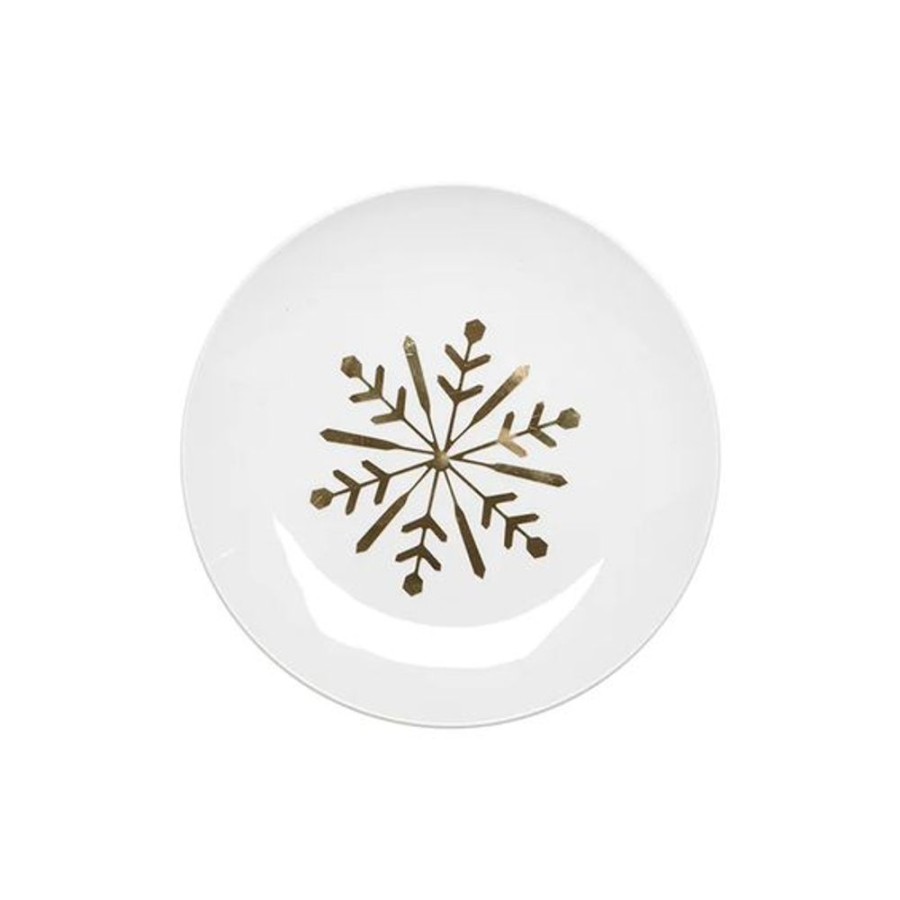 Cottage Kitchen HARMAN Decor | Harman- Snowflake Plate Set