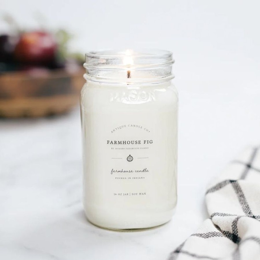 Cottage Kitchen ANTIQUE CANDLE CO Candles | Antique Candle Co- 16 Oz Farmhouse Fig