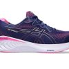 Women ASICS Casual Footwear | Asics- Women'S Gel-Cumulus 25 Athletic Shoe Deepocean-Lilac