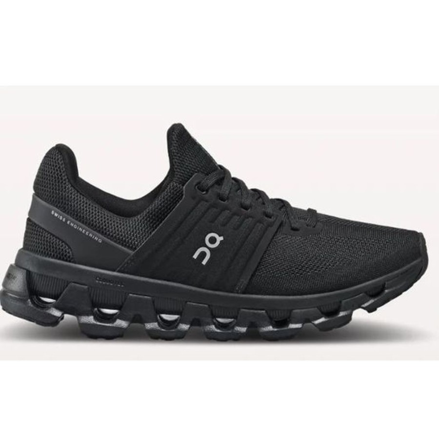 Women ON-RUNNING Athletic Footwear | On-Running- Women'S Cloudswift 3 Ad Athletic Shoe All Black