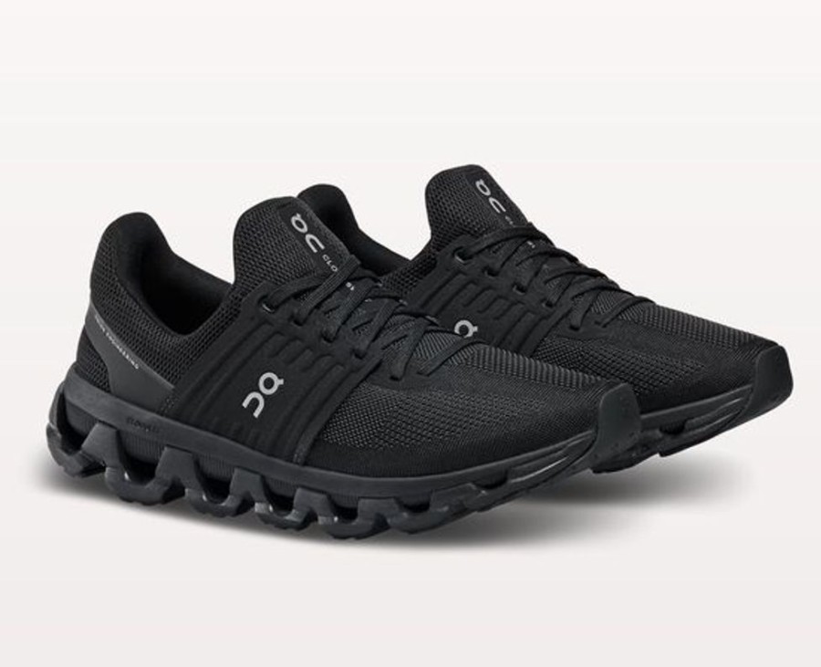 Women ON-RUNNING Athletic Footwear | On-Running- Women'S Cloudswift 3 Ad Athletic Shoe All Black