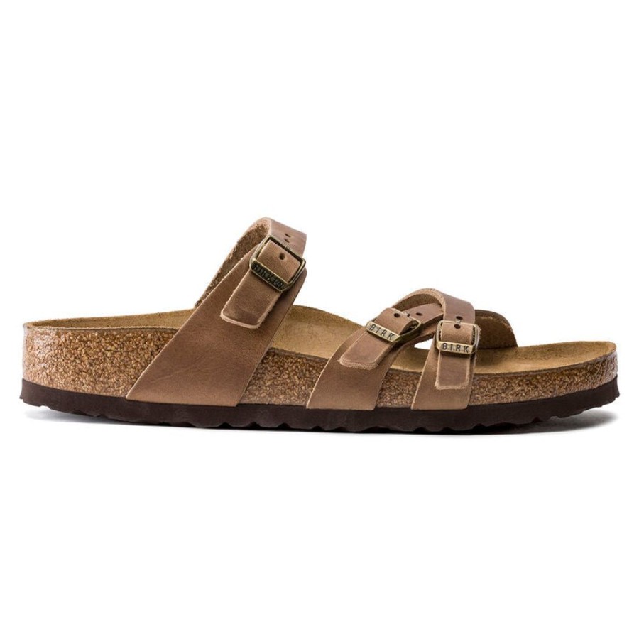 Women BIRKENSTOCK Casual Footwear | Birkenstock- Unisex Franca Sandal Tabacco Brown