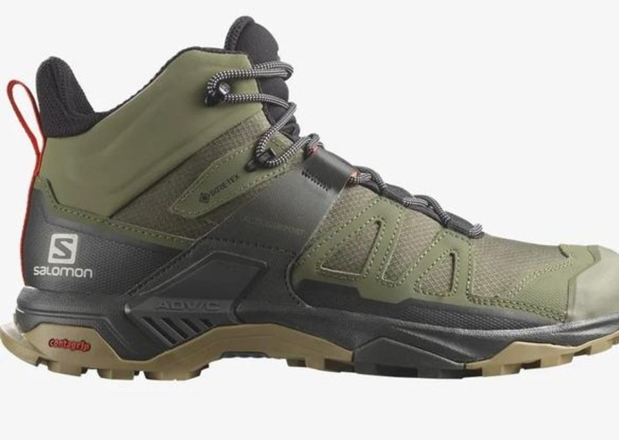 Men SALOMON Sneakers | Salomon- Men'S X Ultra 4 Mid Athletic Shoe Deep Green