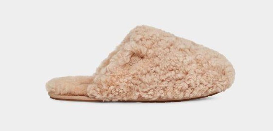 Women UGGS Slippers | Ugg- Ladies Maxi Curly Slide Slippers