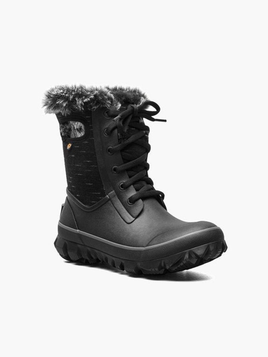 Women BOGS Winter Boots | Bogs- Women'S Arcata Dash Winter Boot Black