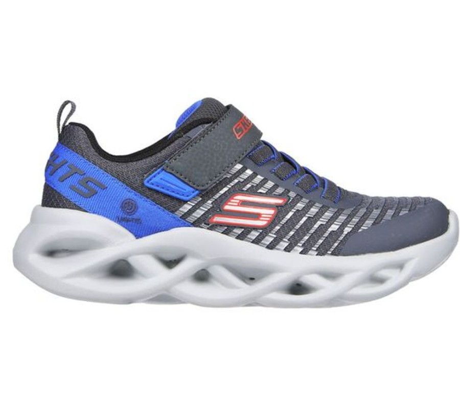 Kid SKECHERS Sneakers | Skechers- Kids Twisty Brights Athletic Shoe Navy