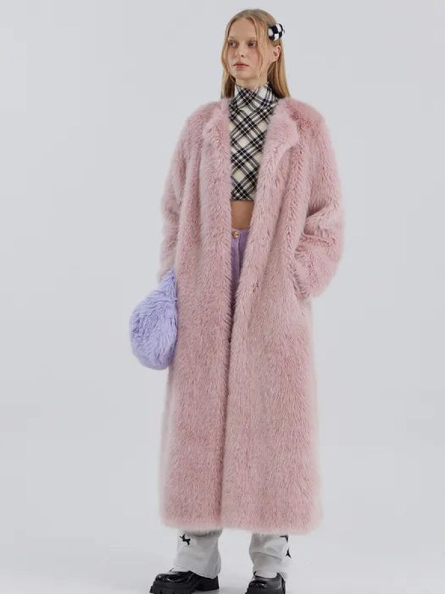 Women MOLLIOLLI Coats & Jackets | Molliolli- Women'S Weather Coat Pink