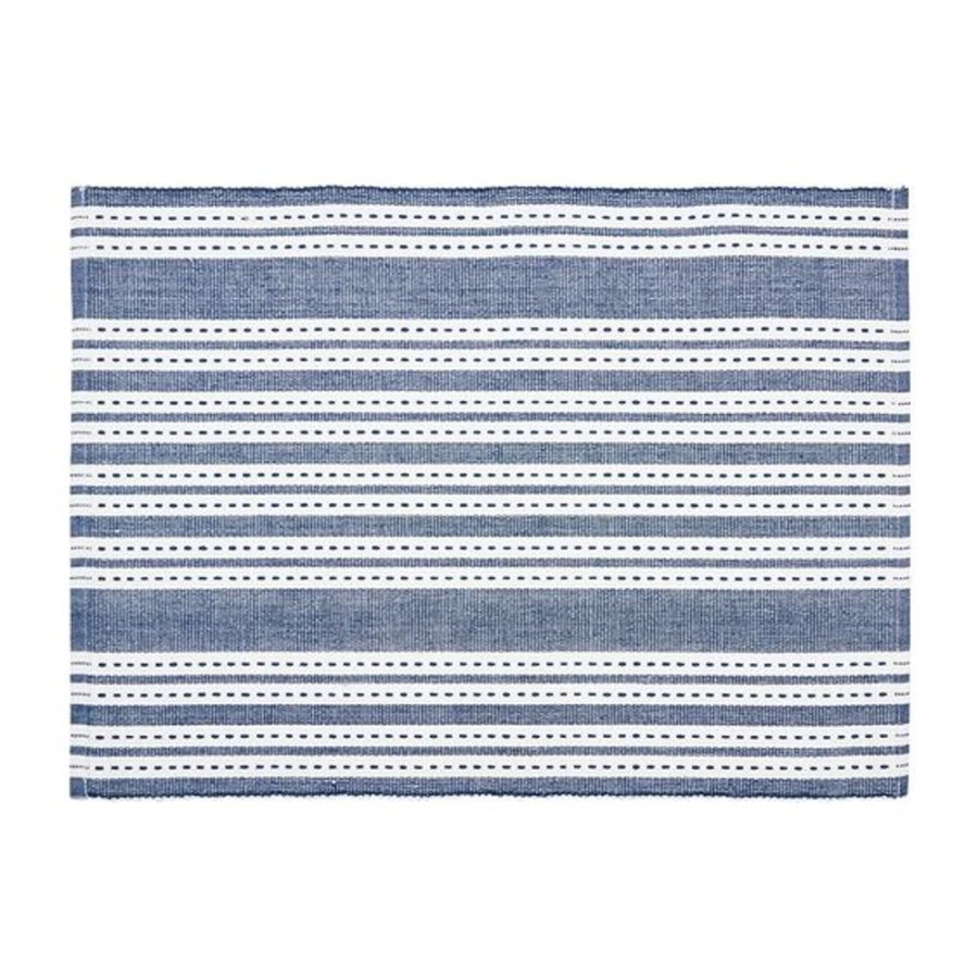 Cottage Kitchen C&F ENTERPRISES Decor | Carol & Frank- Warner Navy Placemat