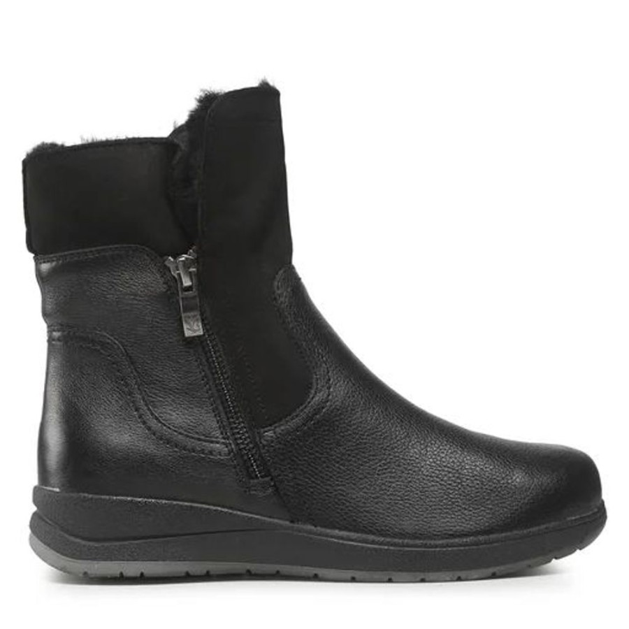 Women CAPRICE Winter Boots | Caprice- Women'S 26352-29 Winter Boot Black