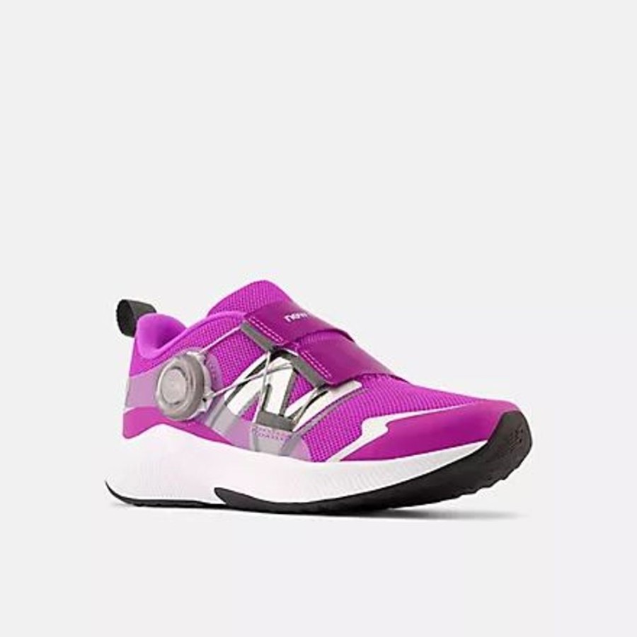 Kid NEW BALANCE Casual Footwear | New Balance- Kids Dynasoft Reveal V4 Boa Athletic Shoe Cosmic Rose