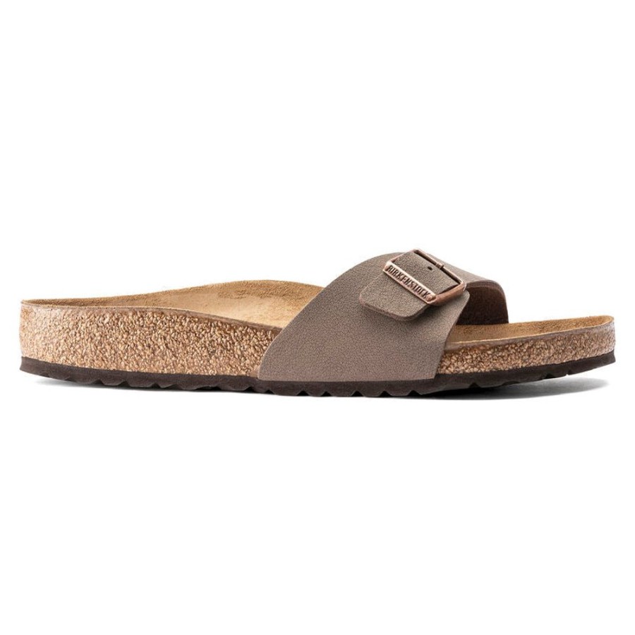 Women BIRKENSTOCK Sandals | Birkenstock- Women'S Madrid Birkibuc Sandal Nubuck Mocha