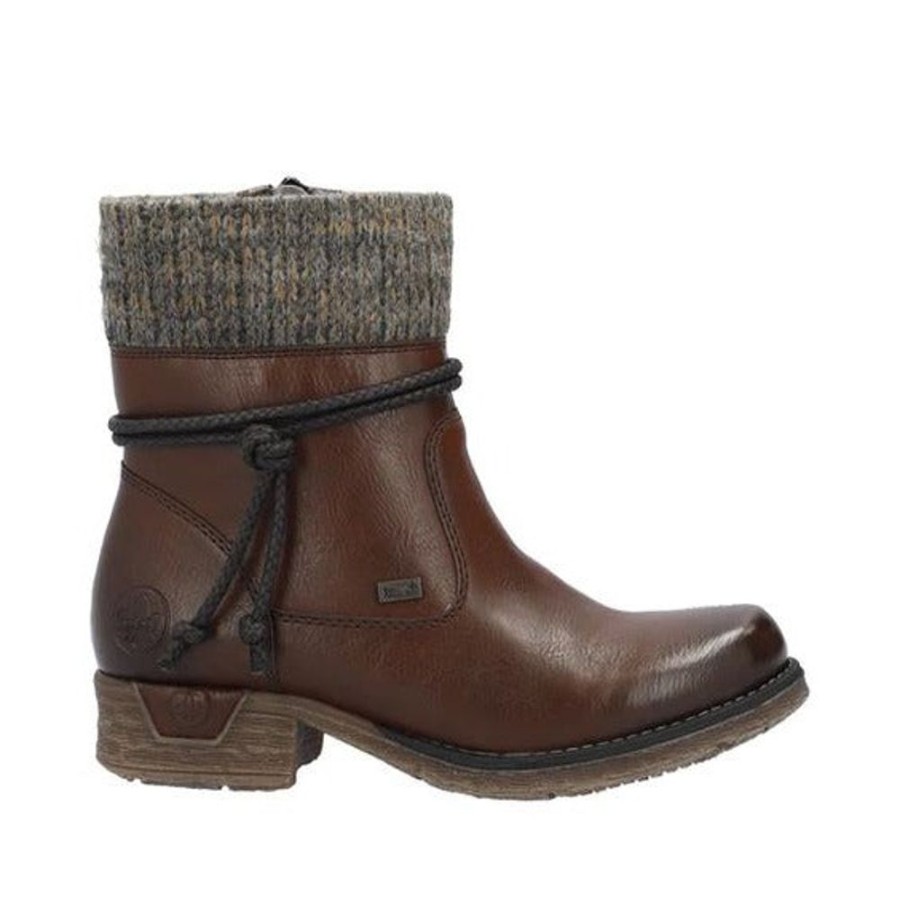 Women RIEKER Casual Footwear | Rieker- Women'S 79688-25 Boot Brown