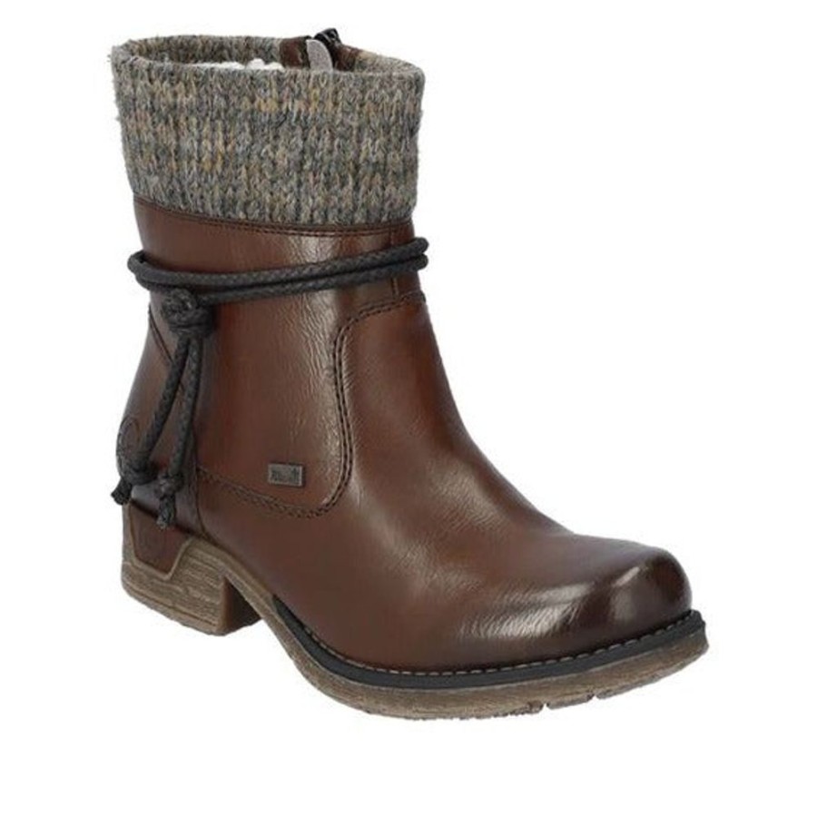 Women RIEKER Casual Footwear | Rieker- Women'S 79688-25 Boot Brown