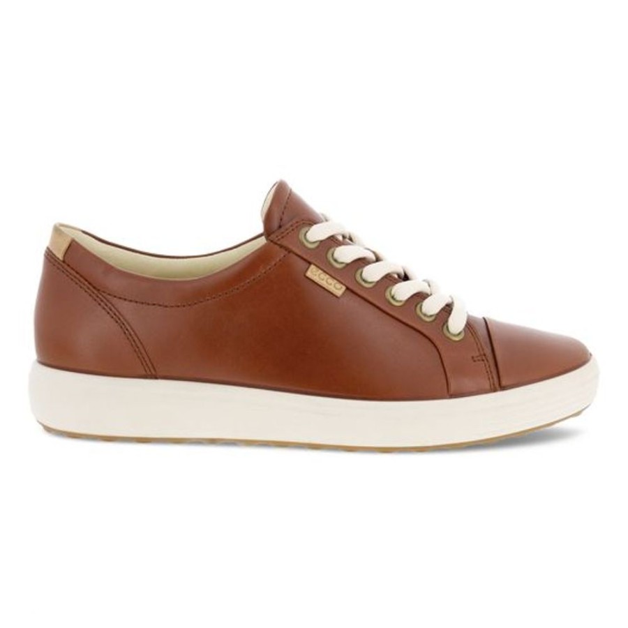 Women ECCO Sneakers | Ecco- Women'S Soft 7 Sneaker Cognac