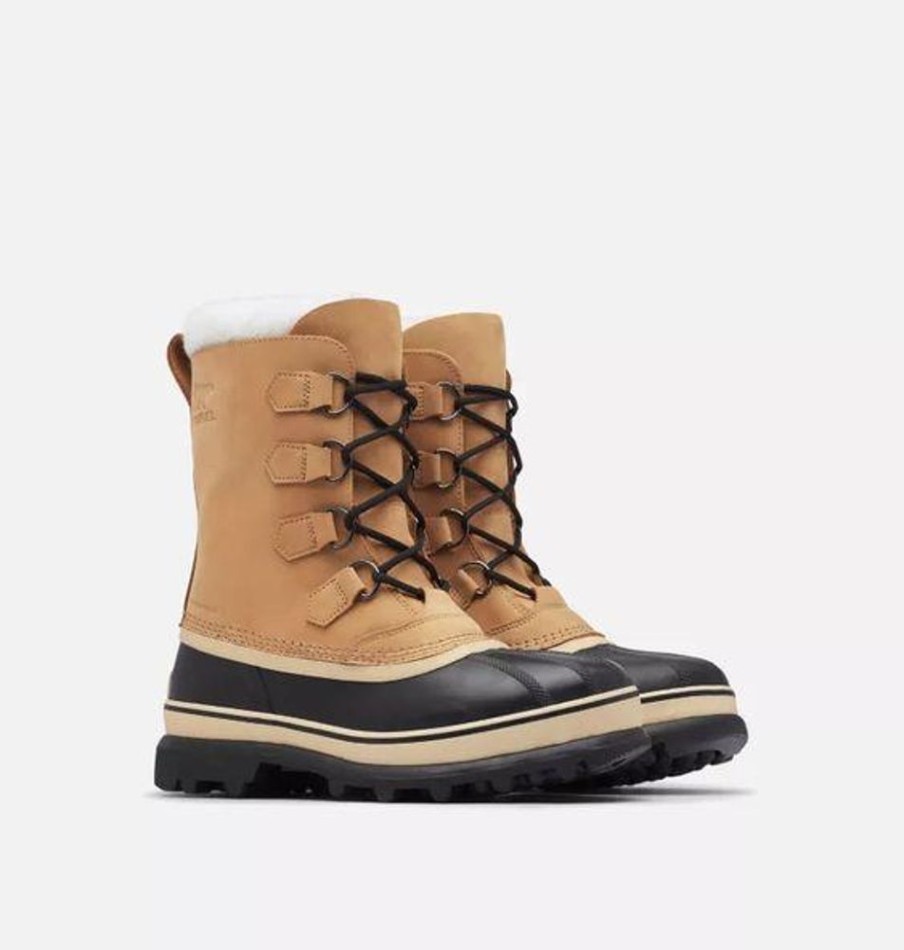 Men SOREL Winter Boots | Sorel- Men'S Caribou 1002871 Winter Boot Light Brown