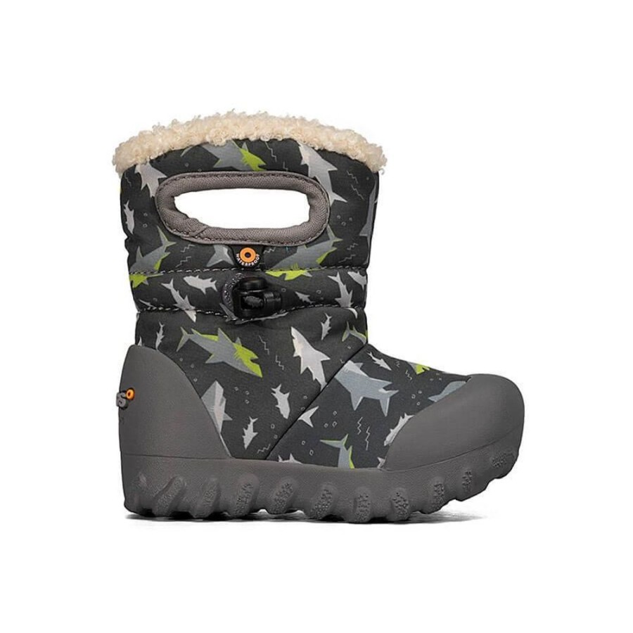 Kid BOGS Winter Boots | Bogs- Little Kids Bmoc Winter Boot Grey