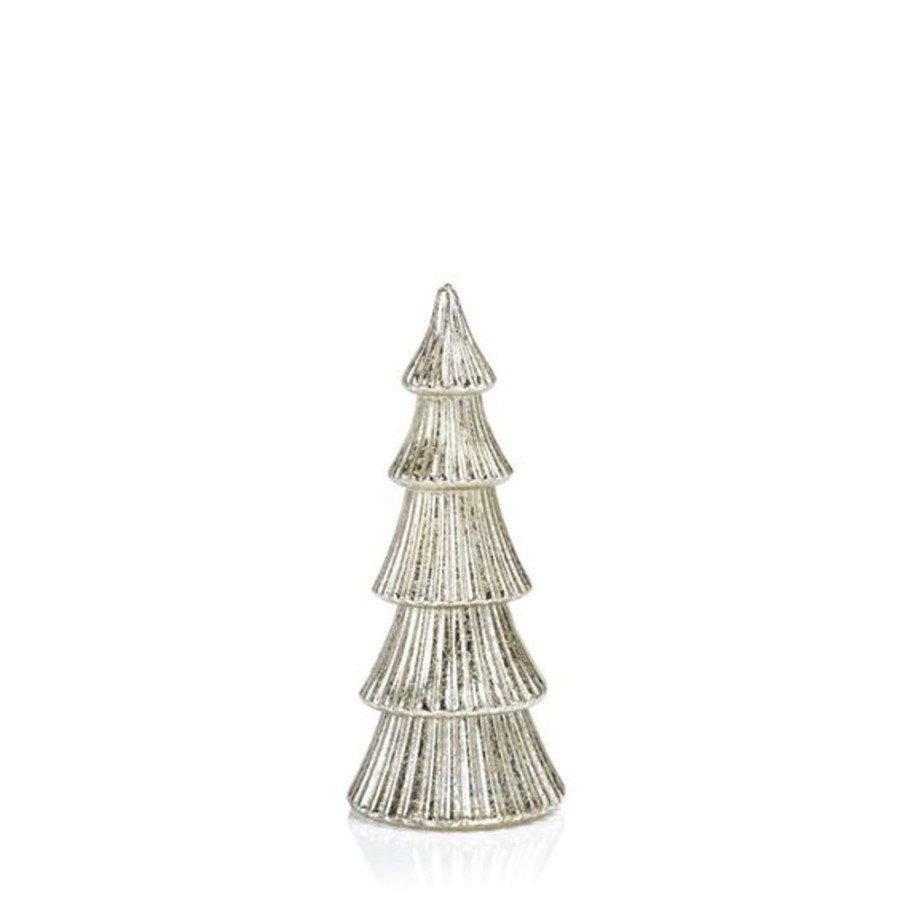 Cottage Kitchen SCHAUBEN & CO Decor | Zodax- Led Ribbed Antique Tree-Medium