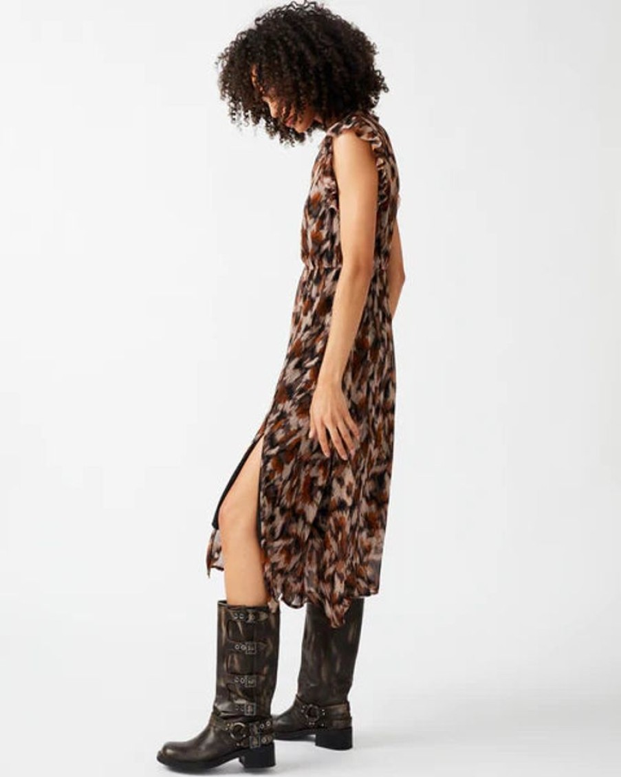 Women STEVE MADDEN Dresses | Steve Madden- Allegra Dress Oak Buff