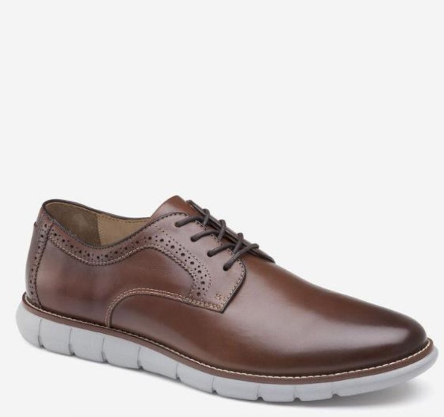 Men JOHNSTON & MURPHY Dress Shoes | Johnston & Murphy-Holden Plain Toe Brown