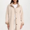 Women VELVET Coats & Jackets | Velvet- Cara Reversible Sherpa Jacket Sand