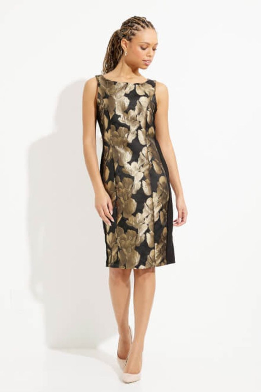 Women JOSEPH RIBKOFF Dresses | Joseph Ribkoff- Women'S Dress 233715 Bronze