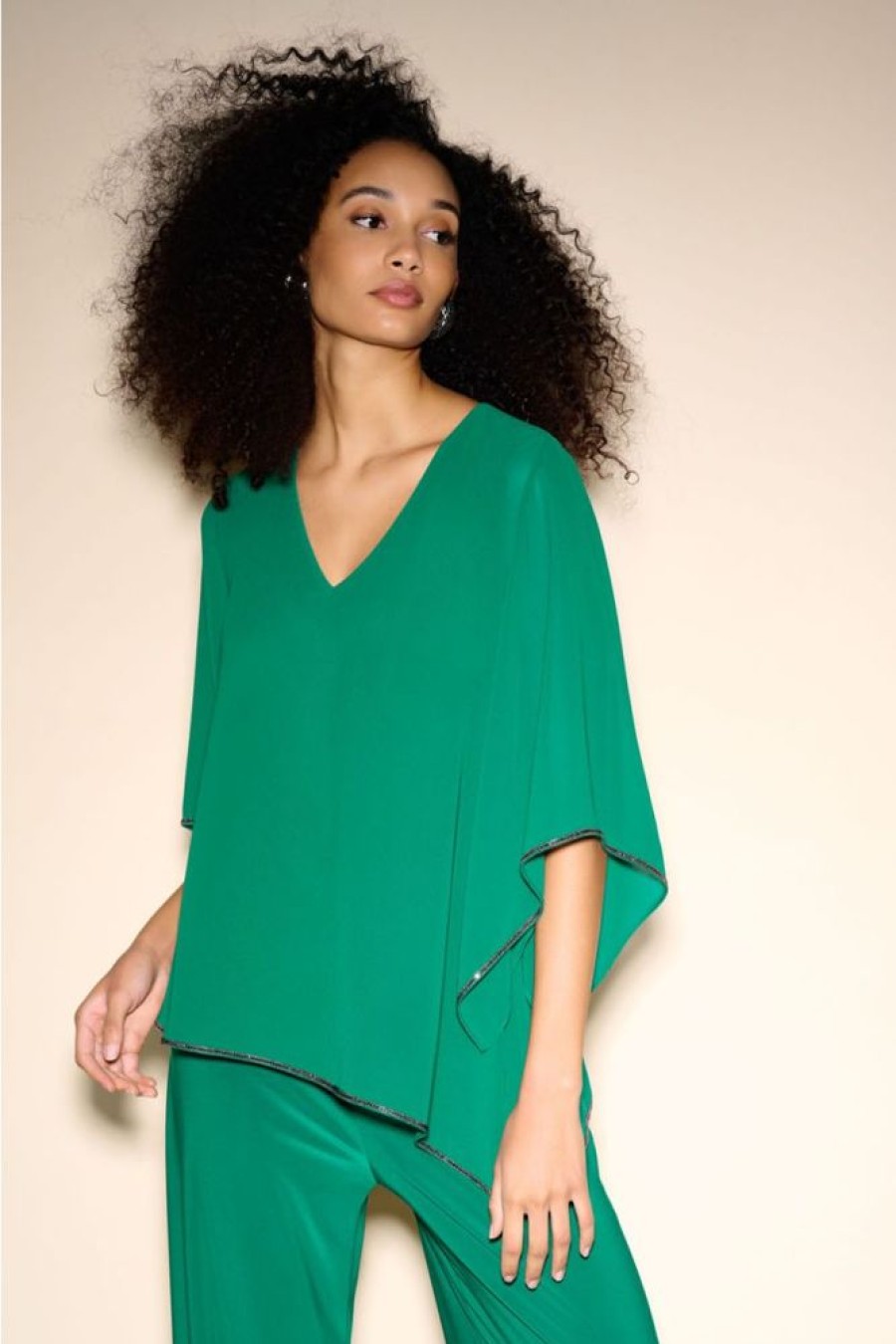 Women JOSEPH RIBKOFF Tops | Joseph Ribkoff Top 233781 Emerald