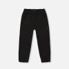 Kid DEUXPARDEUX Bottoms | Deux Par Deux- Bigs Kids Strech Twill Jogger Anthracite