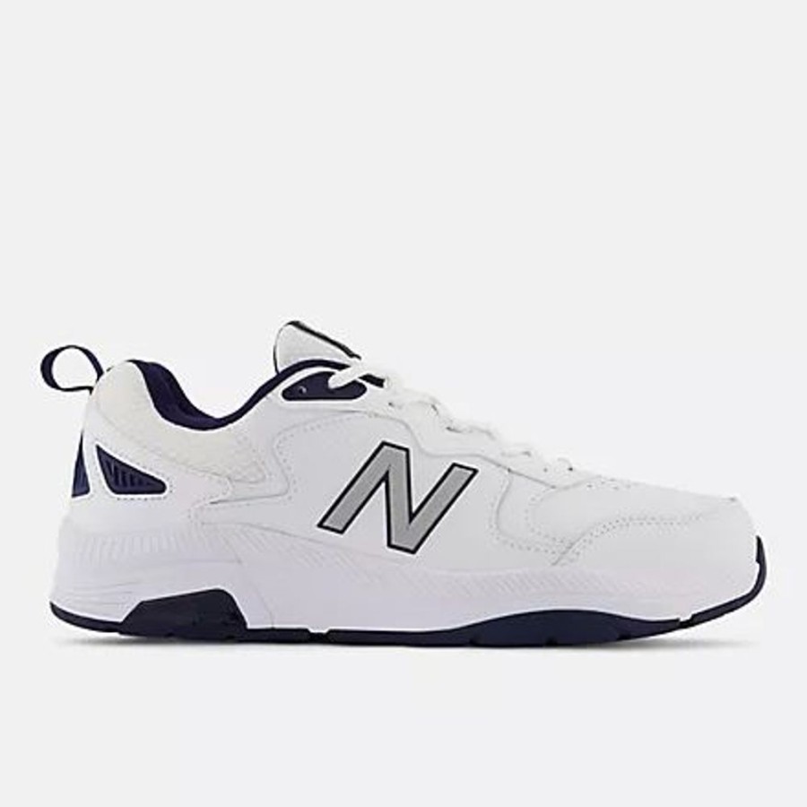 Men NEW BALANCE Casual Footwear | New Balance- Men'S Mx857Wn3 Shoe White-Navy