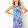 Women LILLY PULITZER Dresses | Lilly Pulitzer- Kristen Swing Dress Blue Tang