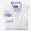 Men JOHNSTON & MURPHY Tops | Johnston & Murphy- Men'S Xc Flex® Stretch Long-Sleeve Shirt White