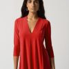 Women JOSEPH RIBKOFF Tops | Joseph Ribkoff- Women'S Tunic 161066Tt Red