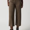 Women JOSEPH RIBKOFF Bottoms | Joseph Ribkoff- Houndstooth Culottes Pant 233249 Blk-Beige