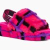 Women UGGS Slippers | Ugg- Ladies Fluff Yeah Slide Plaid Punk