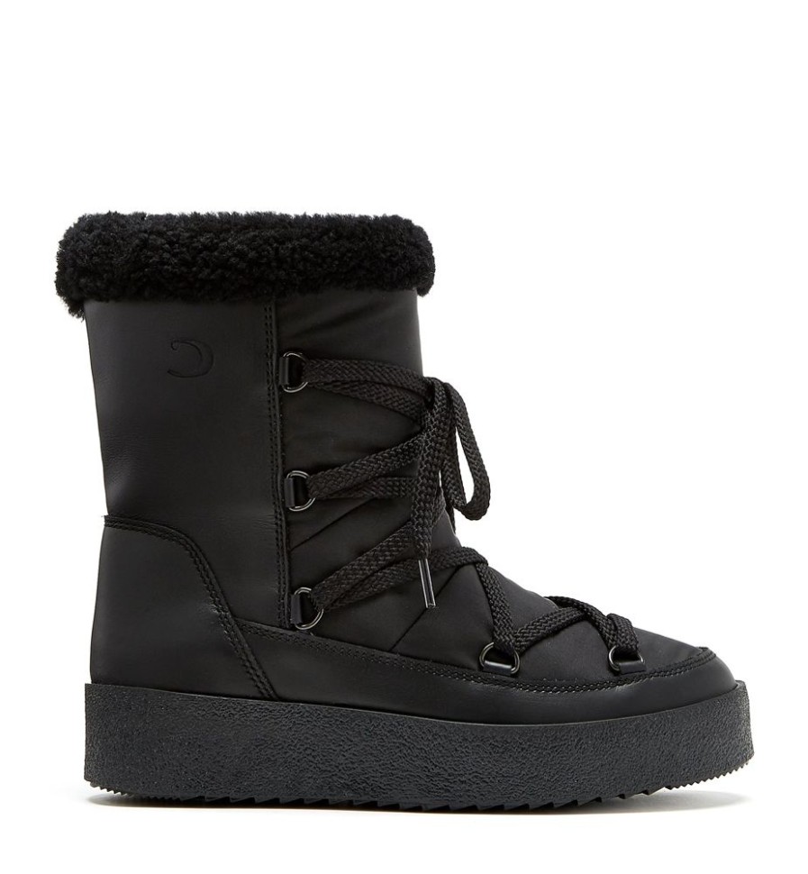 Women LA CANADIENNE Casual Footwear | La Canadienne- Women'S Emery Boot Black